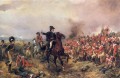 ウォータールーのウェリントン ジェーン・オースティンと戦い ロバート・アレクサンダー・ヒリングフォードの歴史的な戦闘シーン